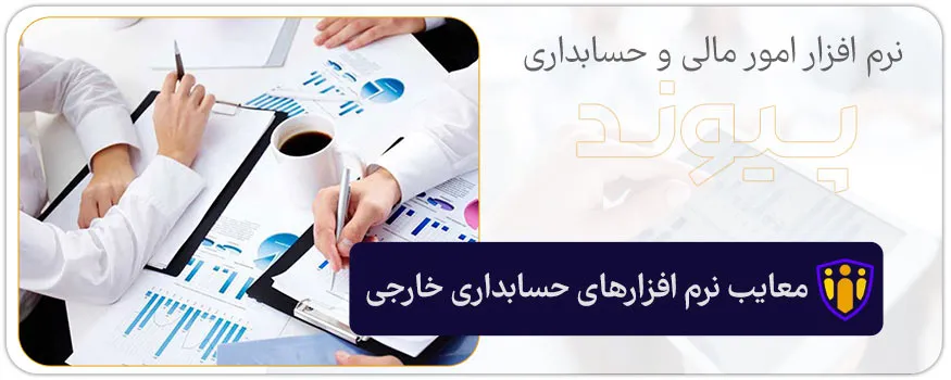 معایب نرم افزارهای حسابداری خارجی