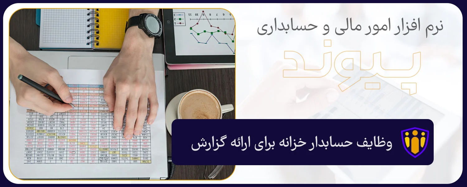 وظایف حسابدار خزانه برای ارائه گزارش