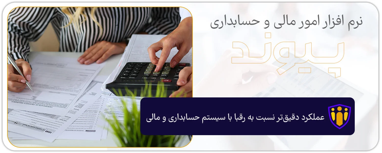 عملکرد دقیق‌تر نسبت به رقبا با سیستم حسابداری و مالی
